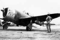 'Miss Mary Lou' of the 19th FS loaded and ready for a strike on Tinian  (USAF Museum photo)1.jpg (73776 bytes)
